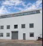Completed, food production building, Harlow